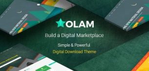 قالب Olam | دانلود قالب وردپرس فروش فایل اولام