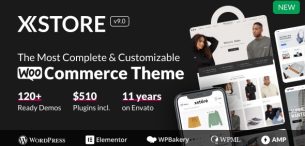 قالب Xstore | قالب فروشگاهی وردپرس ایکس استور