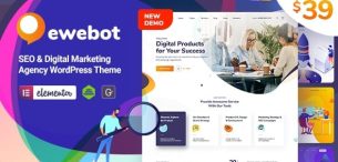 قالب Ewebot | قالب وردپرس شرکتی ایوبات