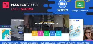 قالب Masterstudy | پوسته وردپرس آموزش آنلاین مستر استادی