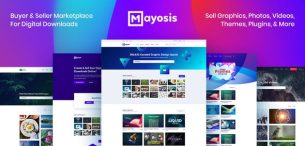قالب Mayosis | قالب فروش فایل مایوسیس برای افزونه edd