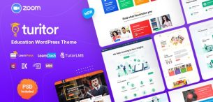 قالب Turitor | قالب فروش دوره های آموزشی توریتور