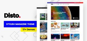 قالب Disto، قالب خبری دیستو