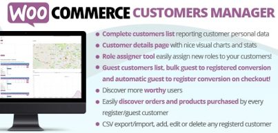 افزونه مدیریت مشتریان ووکامرس | WooCommerce Customers Manager