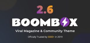 قالب BoomBox | دانلود قالب مجله ای و خبری وردپرس بوم باکس
