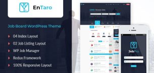 قالب Entaro | پوسته وردپرس آگهی و کاریابی انتارو