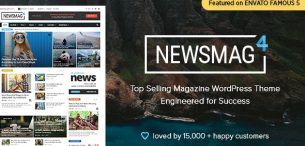 قالب نیوزمگ | دانلود قالب وردپرس خبری Newsmag