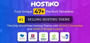 قالب Hostiko | قالب وردپرس فروش هاست و دامنه هاستیکو