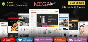 قالب فروشگاهی مگاشاپ | دانلود قالب وردپرس Mega Shop