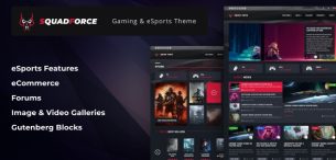 قالب SquadForce | دانلود قالب وردپرس بازی و ورزشی