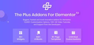افزونه ادان پلاس المنتور | The Plus Addon for Elementor