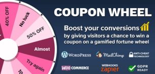 افزونه Coupon Wheel | دانلود افزونه گردونه تخفیف ووکامرس