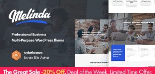 قالب ملیندا | دانلود پوسته وردپرس چندمنظوره Melinda
