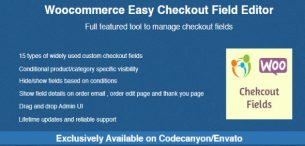 افزونه ویرایش فیلدهای پرداخت ووکامرس | Checkout Field Editor