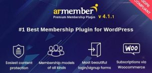 افزونه ARMember | افزونه عضویت ویژه وردپرس