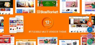 قالب BosMarket | دانلود قالب وردپرس چند فروشندگی باس مارکت