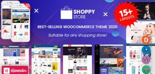 قالب شاپی استور | دانلود قالب وردپرس فروشگاهی ShoppyStore