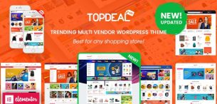 قالب TopDeal | دانلود قالب وردپرس فروشگاهی تاپ دیل