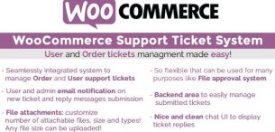 افزونه تیکت پشتیبانی ووکامرس | WooCommerce Support Ticket System