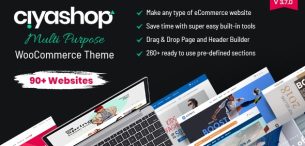 قالب CiyaShop، قالب فروشگاهی و چند فروشندگی