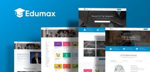 قالب Edumax | دانلود قالب سایت های آموزشی وردپرس