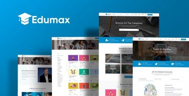 قالب Edumax | دانلود قالب سایت های آموزشی وردپرس