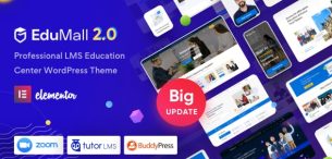 قالب Edumall | دانلود قالب آموزشی وردپرس اجومال