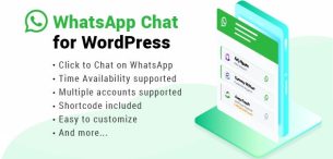 دانلود افزونه چت واتساپ در وردپرس | WhatsApp Chat WordPress