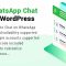 دانلود افزونه چت واتساپ در وردپرس | WhatsApp Chat WordPress