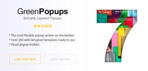 افزونه Green Popups | دانلود افزونه وردپرس گرین پاپ اپ
