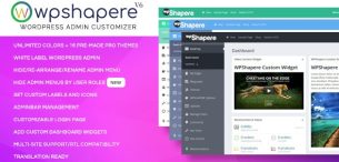 افزونه WPShapere | شخصی سازی ظاهر مدیریت وردپرس