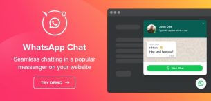 افزونه واتساپ چت | WhatsApp Chat