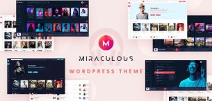 قالب Miraculous | سایت موزیک انلاین با قالب میراکلوس