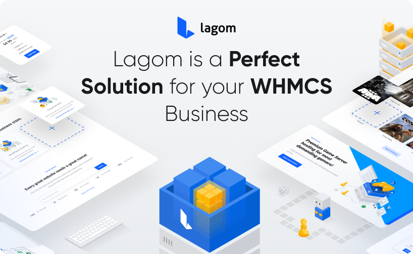 قالب لاگوم | Lagom WHMCS Client Theme